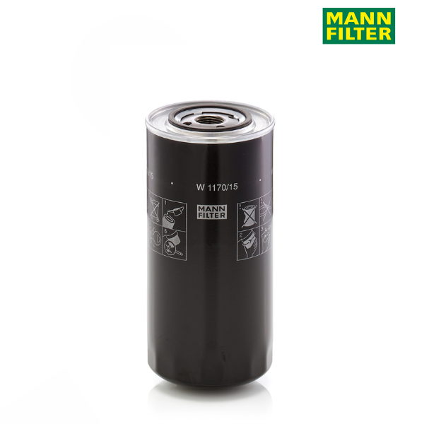 Filtro de óleo MANN W1170/15