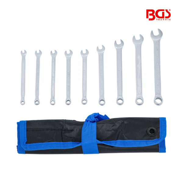 Chaves combinadas | 4 - 10 mm | 9 peças