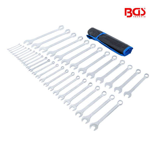 Chaves combinadas | 6 - 32 mm | 31 peças