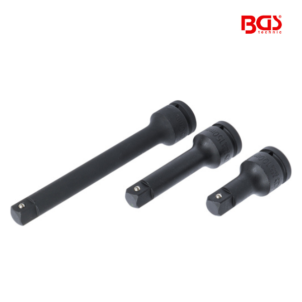 Jogo de extensão de impacto 3/4" | 3 peças