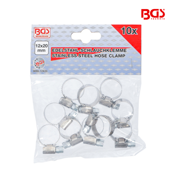 Pack de abraçadeiras    12 x 20 mm | 10 peças