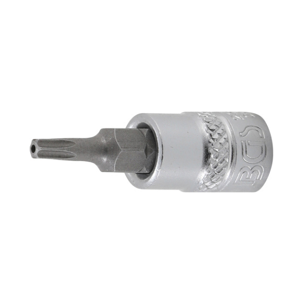 Chave de caixa bit Torx com perfuração 1/4” |T15