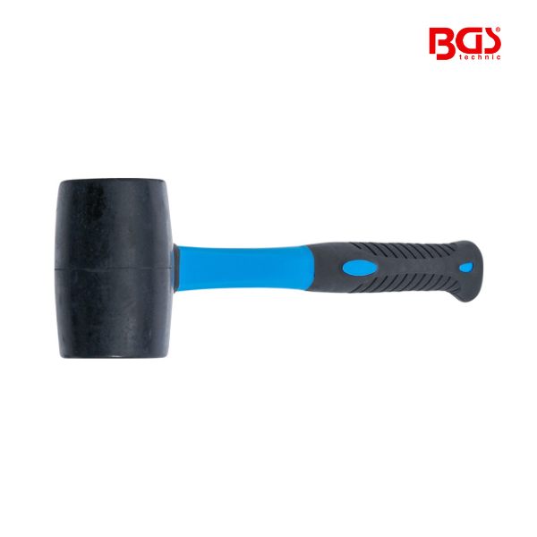 Martelo de borracha | Cabo de fibra de vidro | Ø 50 mm | 280 g