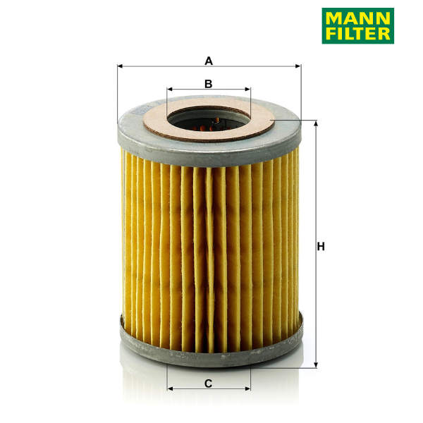 Filtro de óleo MANN H813/1 x