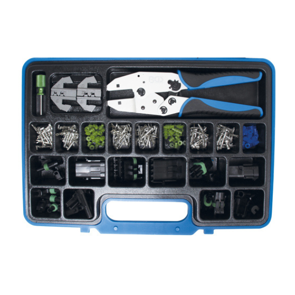 Conjunto de alicates de crimpagem | 220 peças