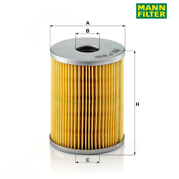 Filtro de combustível MANN P810x