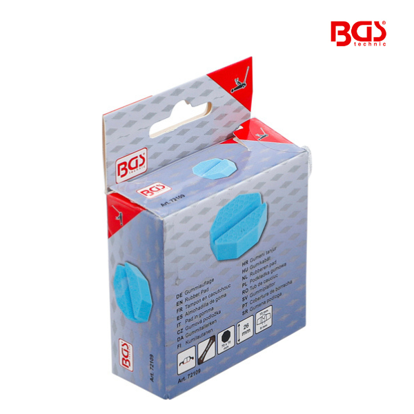 Base de borracha | para macaco | 70 x 70 x 26 mm