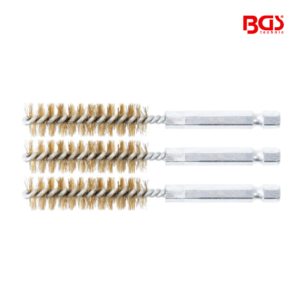 Escova  de latão    13 mm | 3 peças