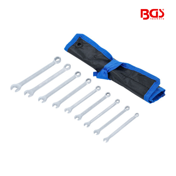 Chaves combinadas | 4 - 10 mm | 9 peças