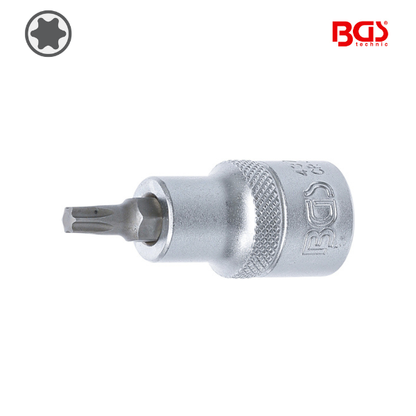 Chave de caixa bit torx 1/2" |             T30