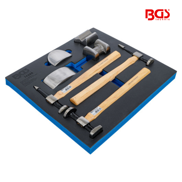 Conjunto de ferros para desamolgar carroçaria | 7 peças