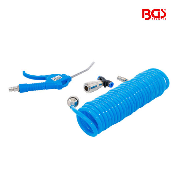 Pistola de ar | com mangueira e conector em T