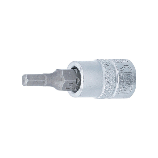 Chave de caixa bit sextavada 1/4” | 3,5mm