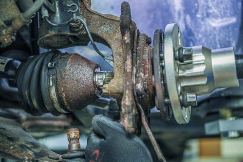 Extrator hidráulico veios de transmissão | 98 - 125 mm