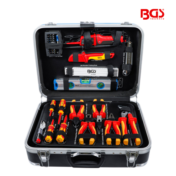 Caixa de ferramentas para eletricista | 118 peças