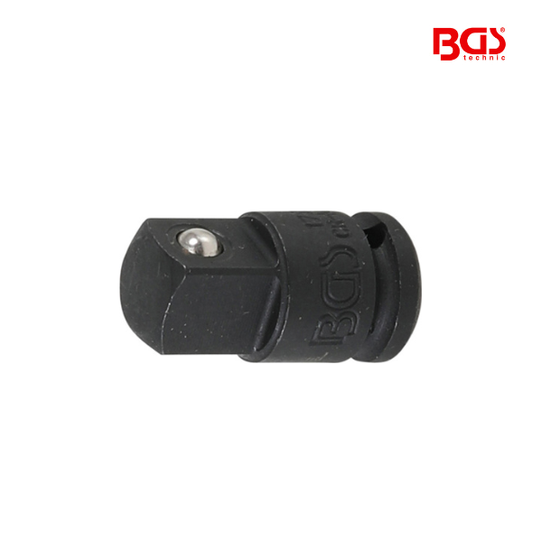Adaptador de impacto | Quadrado externo    1/4" - Sextavado externo 3/8"
