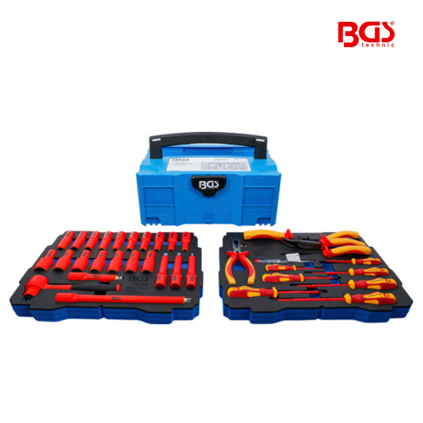 Jogo de chaves VDE | BGS systainer® | 36 peças