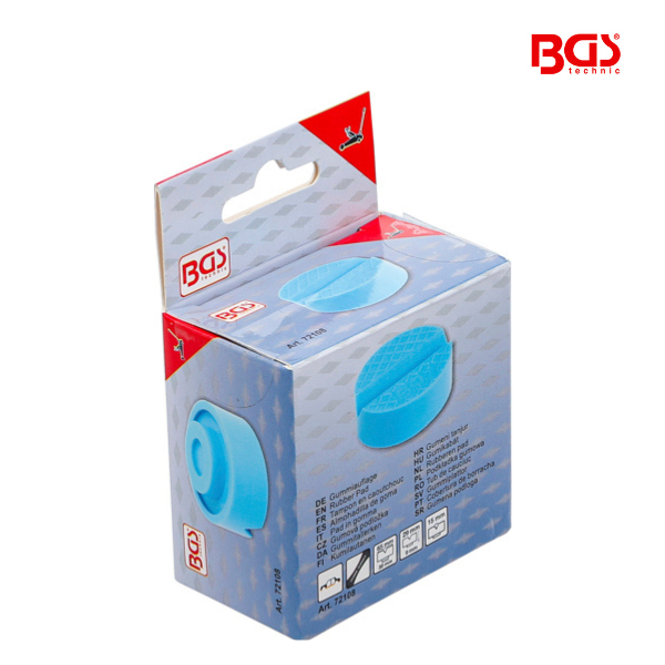 Base de borracha | para macaco | 65 x 38 mm