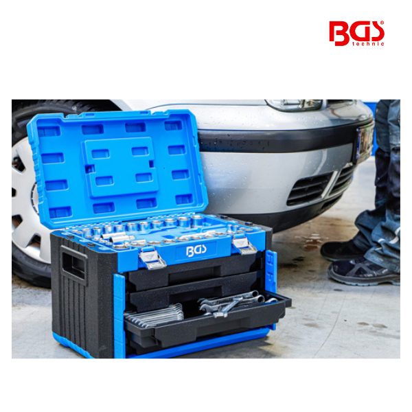 Caixa de ferramentas | métrico e polegadas | 300 peças