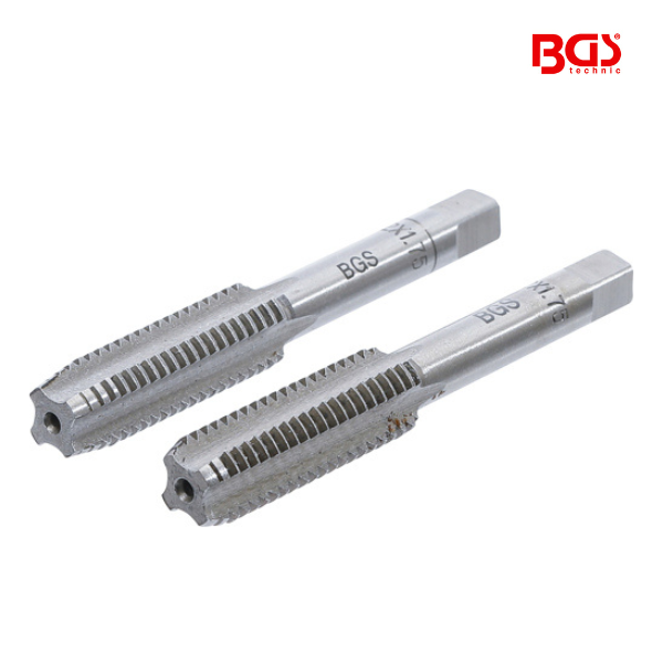 Macho de atarraxar | desbaste e acabamento |    M12 x 1,75 mm | 2 peças