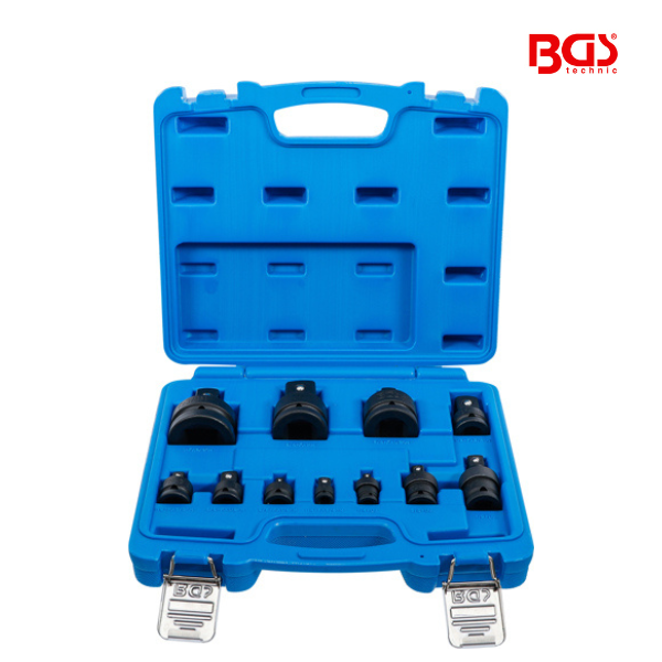 Jogo de adaptadores de impacto e rótulas esféricas | 11 peças