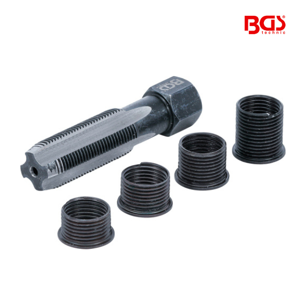 Kit de reparação de rosca de vela de ignição M14 x 1,25 mm | 5 peças