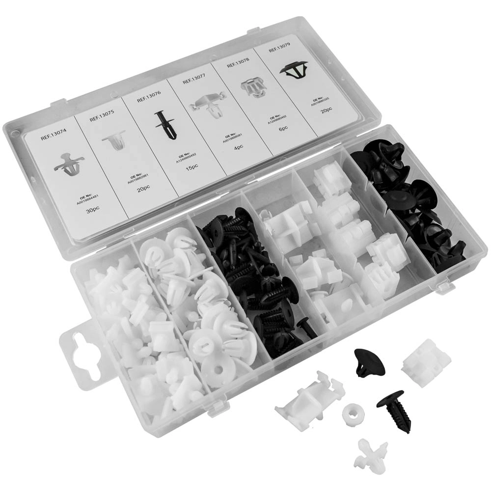 Sortido de clips para Mercedes Benz | 95 peças