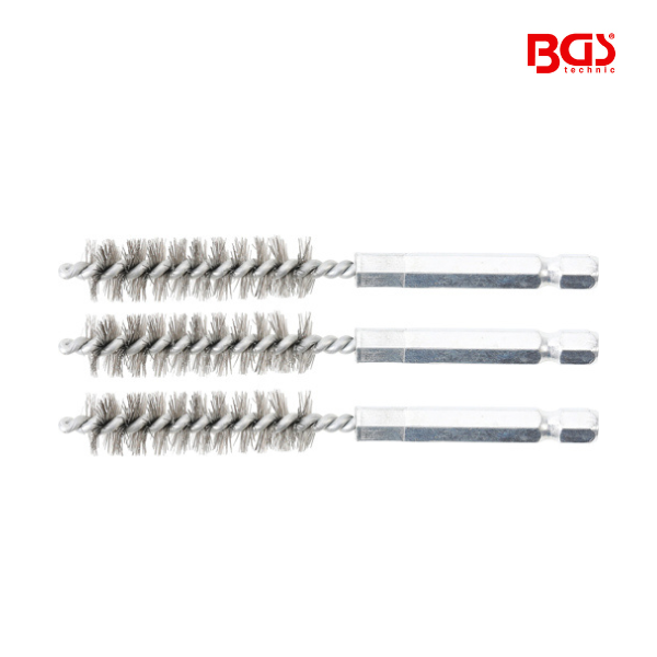 Escova  de aço    12 mm | 3 peças