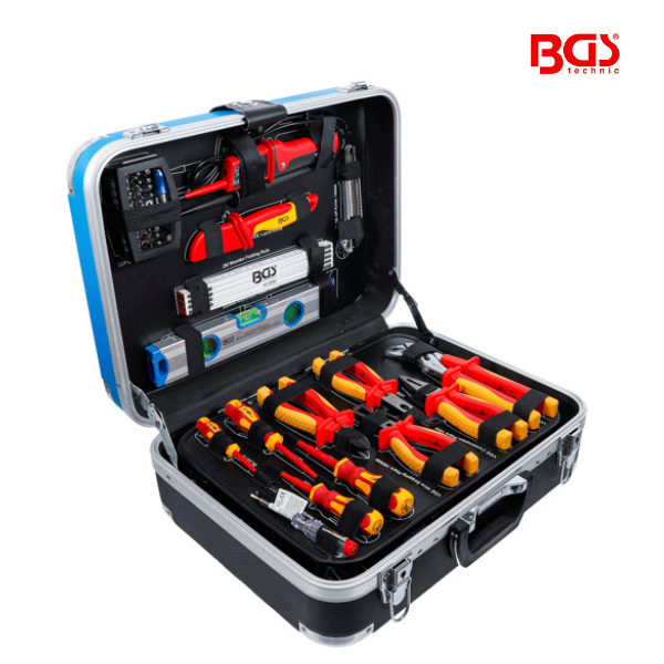 Caixa de ferramentas para eletricista | 118 peças