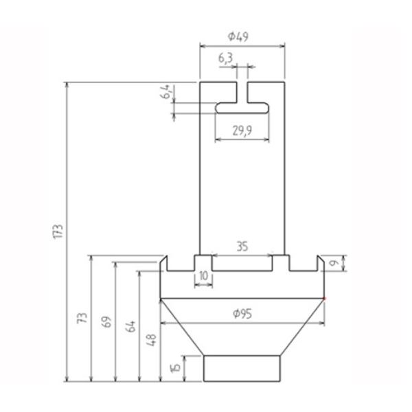 Chave  para Mercedes-Benz Atego |  80 - 95 mm