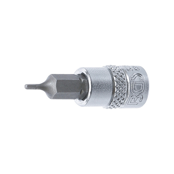 Chave de caixa bit sextavada 1/4” | 1,5mm