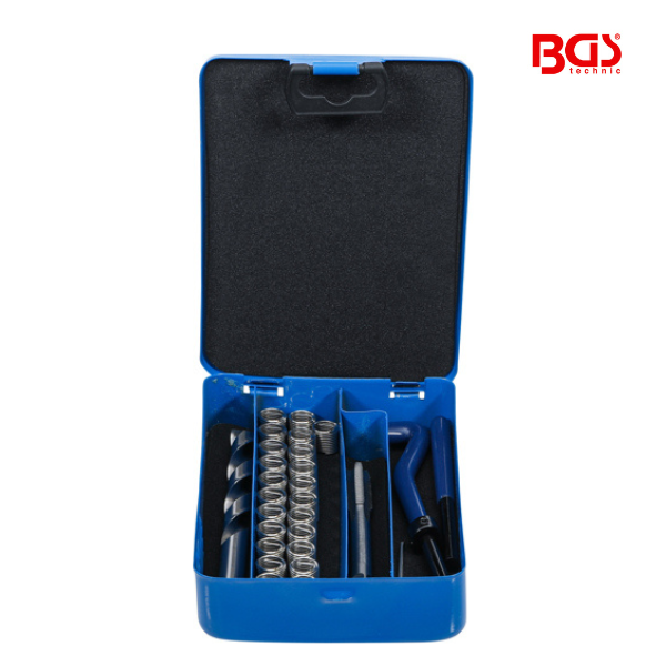 Kit de reparação de roscas | M10 x 1,25 mm | 29 peças