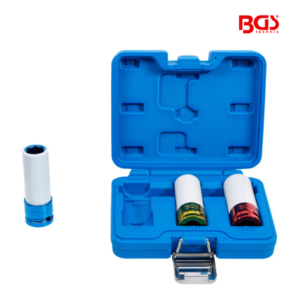 Kit chaves de impacto  1/2"  17 / 19 / 21 mm | 3 peças