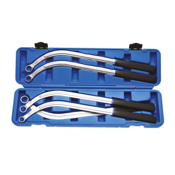 Chaves curvadas para extração de correias | 5 peças