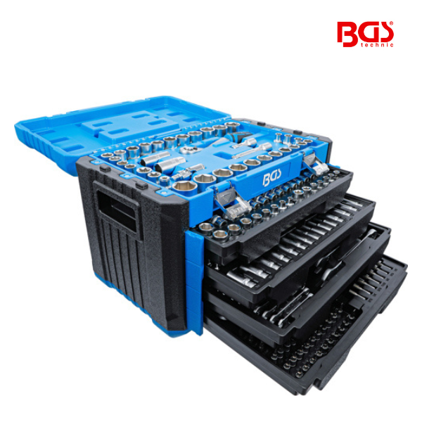 Caixa de ferramentas | métrico e polegadas | 300 peças