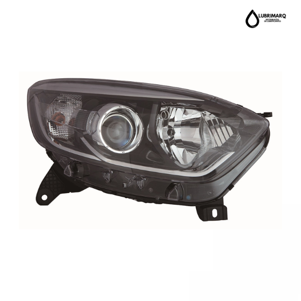 Renault Captur 13-*farol drt elect c/mot i/negro friso cromado (H1/H1)