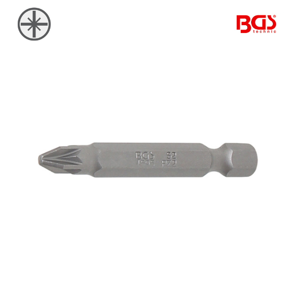 Ponta / bit pozi 1/4" | 50 mm | PZ2