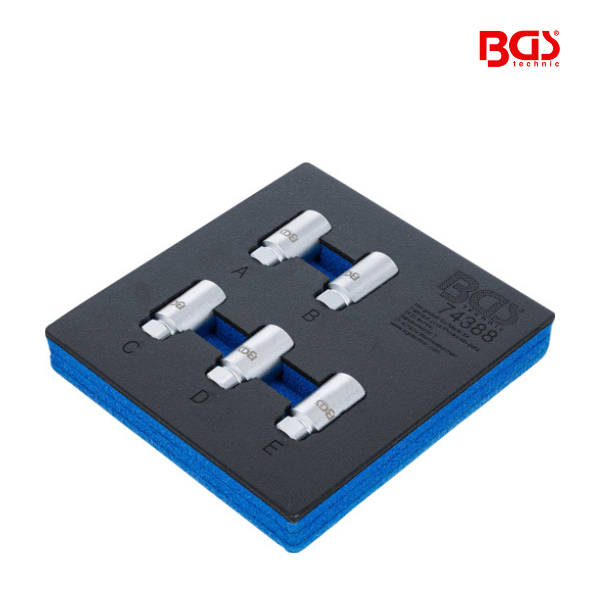 Jogo de ferramentas do bloqueio da jante Tesla | 5 peças