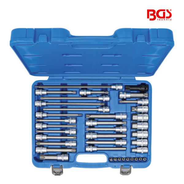 Conjuntos chaves de caixa bits | especial para automóveis | 38 peças