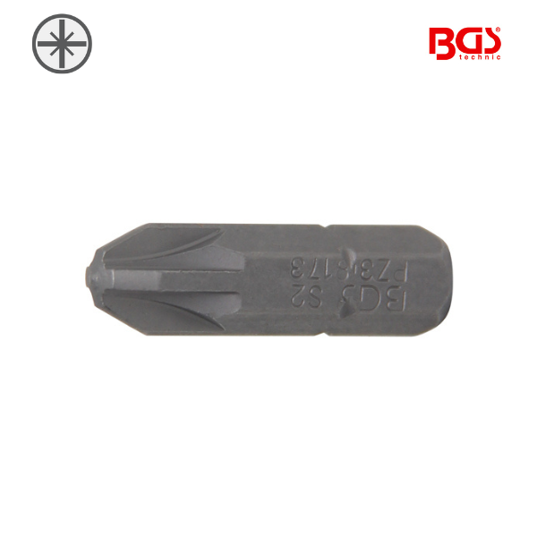 Ponta / bit pozi 1/4" | 25 mm | PZ3