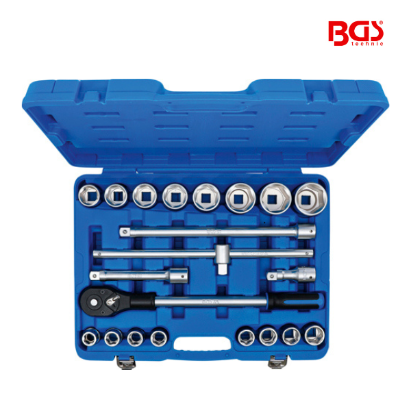 Jogo de chaves de caixa 3/4" | 21 peças