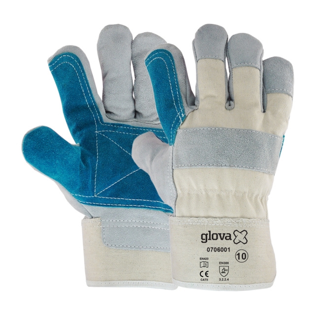 Luva Tipo Americano Crute Bovino C/Reforço