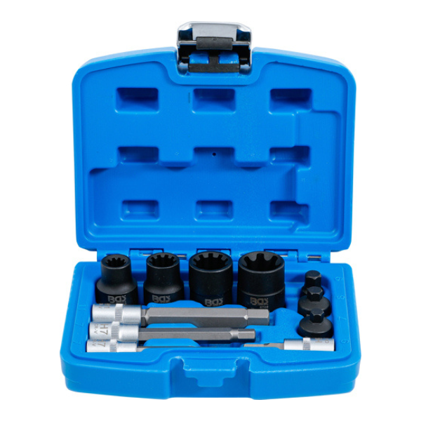 Jogo chaves caixa e bits para travões | 11 peças