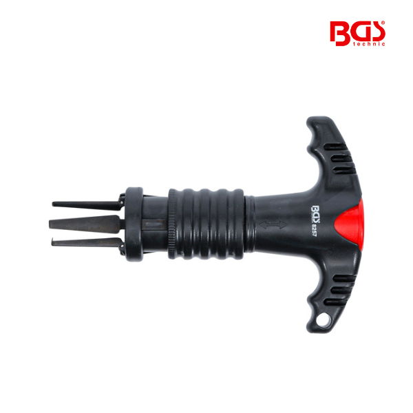 Ferramenta de extração para tampas de porcas da roda