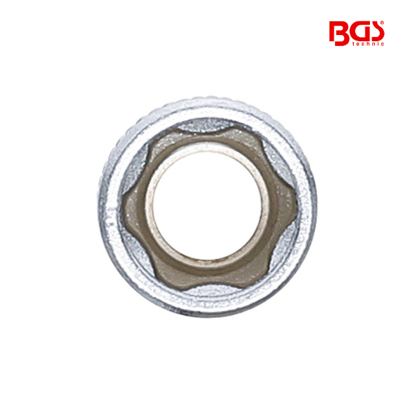 Chave de caixa perfil ondulado  1/4" | 10MM