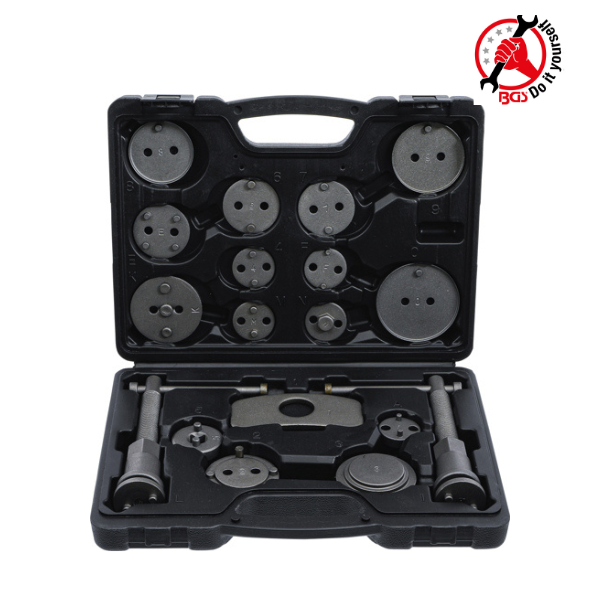 Jogo  p/ recuar êmbolo travão | 18 peças