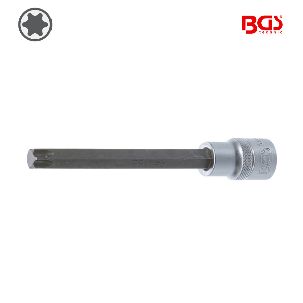 Chave de caixa bit torx 1/2" |        T55 | 140mm