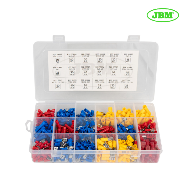 Sortido de terminais | 635 peças