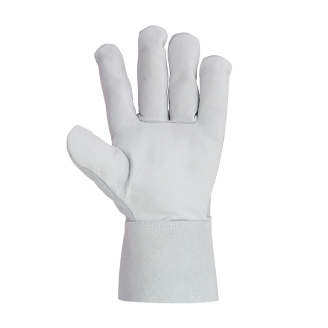 Luva Soldador Mista Bovino Cinzenta 27 cm