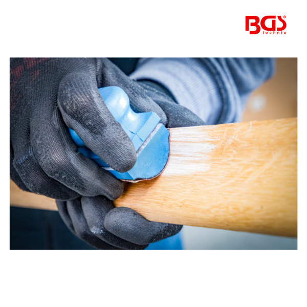 Jogo de blocos de lixamento com fita aderente | 16 peças